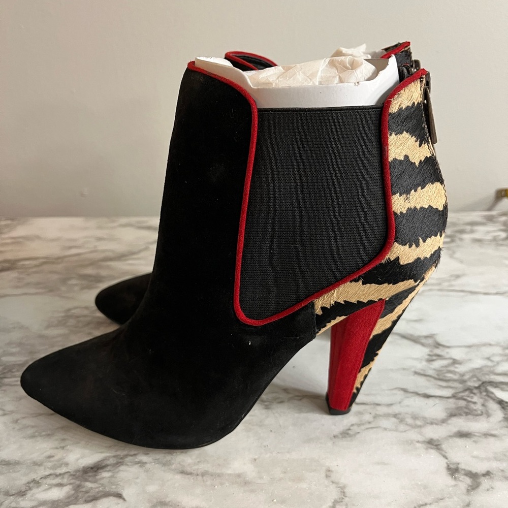 SOLD! Suede Booties